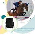 thumbnail image 2 of stanreset Equestrian Vest Lengthened Filler Good Elasticity Lightweight Safety Horse Riding Body Protector Waistcoat with Zipper Outdoor S, 2 of 6