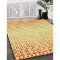 thumbnail image 3 of Ahgly Company Machine Washable Indoor Square Transitional Orange Area Rugs, 5' Square, 3 of 7
