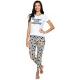 thumbnail image 1 of Sesame Street Pyjama pour Femmes, Haut à Manches Courtes et Pantalon de Détente, 1 of 3