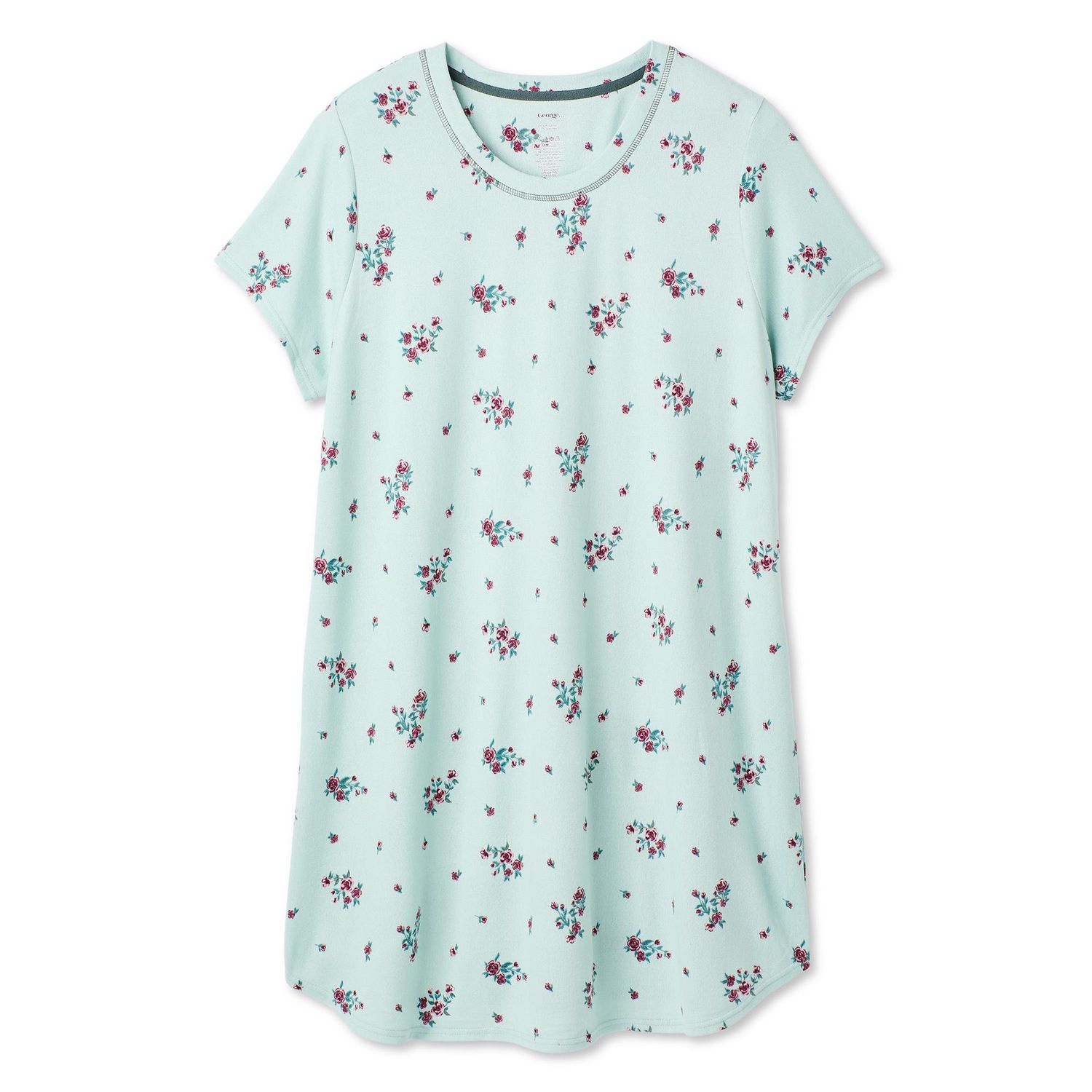 George Women's Plus Short-Sleeve Sleepshirt