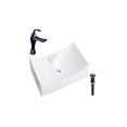 thumbnail image 1 of DROP Bath and Kitchen DR091474 Bathroom Vessel Sink Set, 1 of 5
