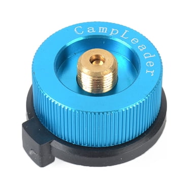 1PCS Camping Stove Adapter Propane Adapter Lindal Valve Butane Canister Adapter Cylinder Gas Cartidge Converter