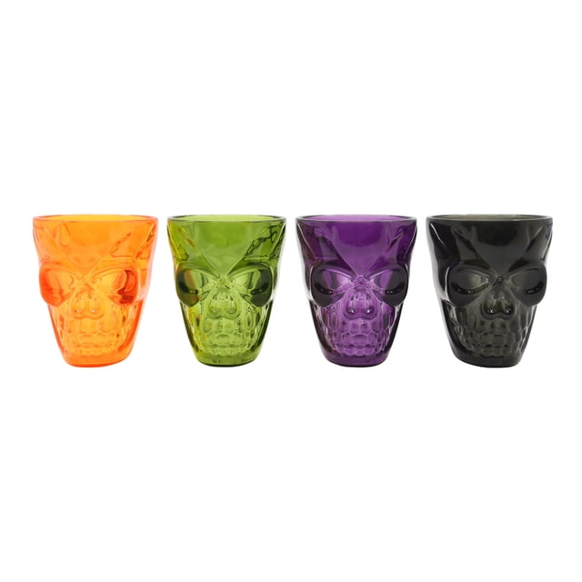 HLW 4PK SHOT GLASSES