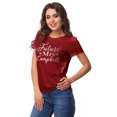 thumbnail image 2 of Inkdotpot T-Shirt Personnalisé pour Femme Haut Future Mrs Annonce de Mariage Shirt-FV, 2 of 8