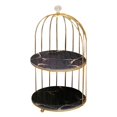 thumbnail image 1 of Metal Cosmetic Storage Rack Display Stand Makeup Storage Rack Tabletop Make Up Organiser Rack Dresser Bathroom Be Living Room , Tier, 1 of 7
