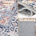 thumbnail image 2 of 5'3"x7'7" Vintage Area Rugs, Non-Slip Carpet Washable Rugs for Bedoom, Living Room Decor, Red 5x8, 2 of 8