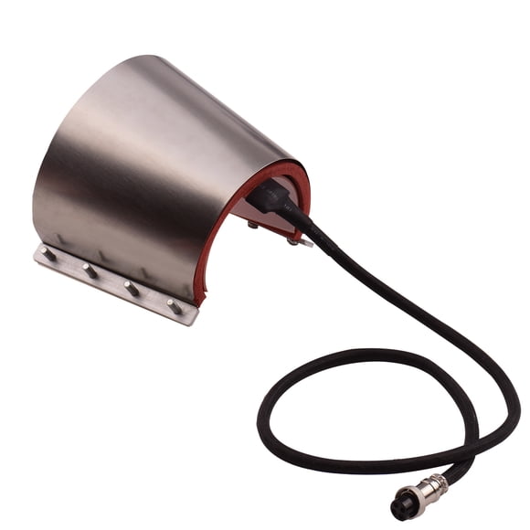 Eccomum Conical Mug Cup Press Heating Transfer Attachment Silica 12oz for Heat Press Machine Transfer Sublimation