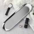 thumbnail image 2 of Chenmei Trinket Tray Oval Stainless Small Serving Trays Towel Storage Dish Plate Tea Trays Jewelry Plate Decorative Storage Tray Stainless Decorative Tray Jewelry Dish Co, 2 of 6