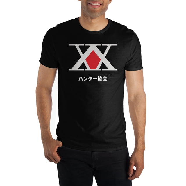 Hunter X Hunter Symbol Kanji Black T-Shirt