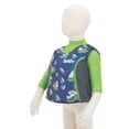 thumbnail image 4 of Stearns Puddle Jumper Kids 2-in-1 Life Jacket and Rash Guard, Sailboats, 4 of 7