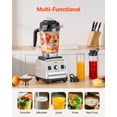 thumbnail image 4 of VEVOR 85 oz 1400W Blender for Smoothies Food Processing Blender for Kitchen, 4 of 9