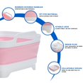 thumbnail image 4 of Collapsible Kitchen Sink, 2.4 Gallon Foldable Dish Basin with Drain Plug, Space-Saving Wash Tub for Camping, RV, Apartments, Laundry & Washing Dishes/Fruits, 4 of 7