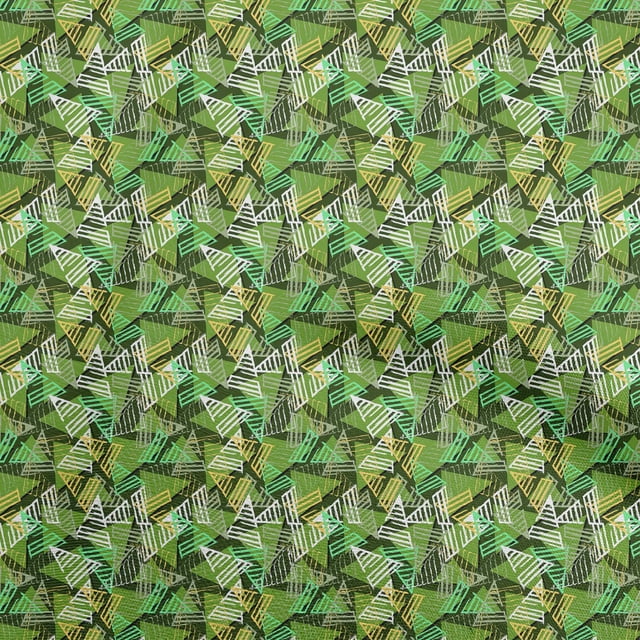 oneOone Cotton Cambric Green Fabric Abstracts Fabric For Sewing Printed Craft Fabric By The Yard 42 Inch Wide