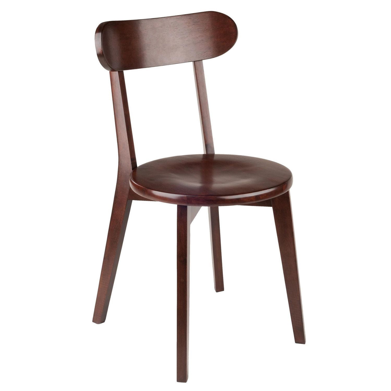 Ensemble de 2 chaises Pauline Winsome finition Noyer