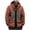 Wine, variant on AnuYalue Men's Windbreaker Jackets Fashion Casual Color Block Hooded Jacket Fall Winter Long Sleeve Outerwear Full Zip Coat with Pocket