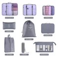 thumbnail image 1 of Packing Cubes for Suitcase,9 PCS Travel Packing Cubes Lightweight Suitcase Organizer Bags Set Luggage Packing Organizers, 1 of 6