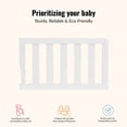 thumbnail image 3 of Dream On Me Universal Convertible Crib Toddler Guard Rail, 3 of 5