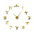 thumbnail image 3 of Japceit Large Fitness Wall Clock Diy Acrylic Clock for Home Decor, 3 of 7