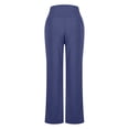 thumbnail image 4 of cfhntfmh Joggers pour Femmes à Cordon Taille Haute Extensibles Bas Resserré Pantalons avec Poches pour Entraînement Course, 4 of 7