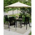 thumbnail image 1 of GloryStar Patio Chairs Set of 4, Stackable & Lightweight Outdoor Patio Chairs Set with All-Weather Breathable Teslin Material for Backyard, Lawn, Garden, Poolside(Only 4 Chairs), 1 of 7
