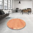 thumbnail image 3 of Ahgly Company Indoor Rectangle Abstract Orange Abstract Area Rugs, 6' x 9', 3 of 6
