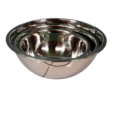 Verka Stainless Steel 3 Piece Mixing Bowl Set