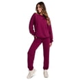 thumbnail image 4 of Jockey Women's Unwind Lounge Crew Sweatshirt, 4 of 6