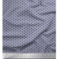 thumbnail image 1 of Soimoi Velvet Fabric Geometric Star Shirting Print Fabric by The Yard 58 Inch Wide, 1 of 3