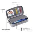 thumbnail image 4 of Womens Double Zipper Wallet Clutch Purse Cellphone Long Wallet with Removable Wristlet, 4 of 6
