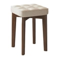 thumbnail image 3 of DOLITY Tabouret de Bar en Bois Sans Dossier Élégant Polyvalent pour Salon Café Extérieur, 3 of 9