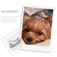 thumbnail image 3 of 3pcs Chien Pinces à Cheveux Chien Barrettes Belle Incrusté de Strass Coeur Épingles à Cheveux pour Animaux de Compagnie, 3 of 6