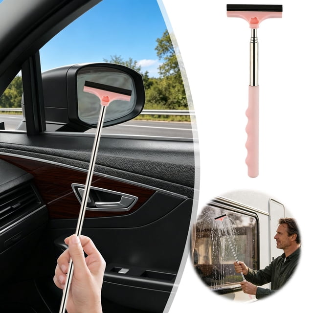 Tong Windshield Wiper Retractable Windshield Cleaning Wiper Rearview Wiper | Suitable For Outdoor Daily Commuting And Road Travel