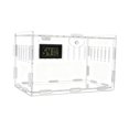 thumbnail image 3 of Bunblic Acrylic Spider Enclosure Container Reptile Tank for Hermit Crab Frogs Gerbil S Size Single Grid, 3 of 8