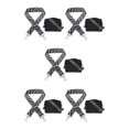 thumbnail image 3 of Maytalsory Adjustable Crossbody Strap Scratch-proof And Tear-resistant Strap Replacement Purse Strap Handbag Grey 5Set, 3 of 6