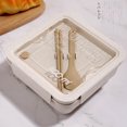 thumbnail image 2 of EastVita Bento Box For Office, Leak Proof Sealed Lunch Dinner Containers, Reusable Lunch Box With Compartments, Microwave Safe (Chopsticks And Spoon Included), 2 of 8