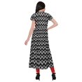 thumbnail image 3 of Moomaya Kurta à Manches Courtes Tunique d'Été Imprimée Kurtis à Fente avant pour Femmes, 3 of 5