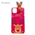 thumbnail image 1 of Christmas Mobile Phone Case Snowflake Santa Claus TPU Protective Cover   for  11 6.1  Type 1, 1 of 10