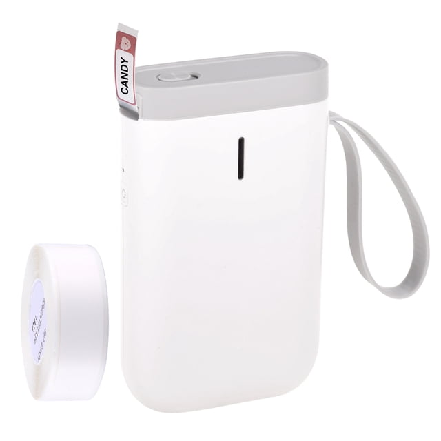 Amdohai Label Maker Machine Portable Thermal Label Printer Handheld Name Price Sticker Printer Pocket Size BT Wireless Connection with APP 1 Roll Thermal Paper for Home Office Supermarket Store