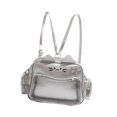 thumbnail image 2 of KLKCMS Sac Ita pour Chat Bricolage Mignon Sac Fourre-Tout à Sangle Ajustable Sac d'Épaule en Cuir PU pour Femmes pour, 2 of 9