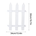 thumbnail image 2 of Plastic Fence PVC Fence Garden Rural Courtyard Outdoor Vegetable Garden Fence, 2 of 5