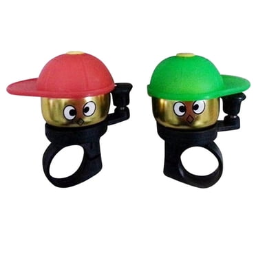 EGNMCR Bike Accessories Kids Cute Bike Cycling Bell Mini Bell Small Boy Bell Bicycle Cup Horn Bell