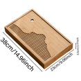 thumbnail image 3 of Square Dry Brewed Tea Tray | Small Water Storage Tray | Tea Set Must Have | Tea Sea Table | New Tea Accessories, 3 of 4
