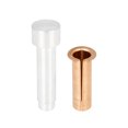 thumbnail image 4 of Unique Bargains 1 Set Door Hinge Bushing Pin Liners Replacement for Jeep Wrangler 1994-1995 2 Door, 4 of 6