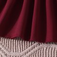 thumbnail image 5 of LUOGENLI Dress Toddler Girls Dress Winter Long Sleeve Ruffles Ribbed Lace Solid Color Princess Dress Maxi Dress for Girls Summer 2025 Floral Flowy Boho Skirt Red 2-3 Years, 5 of 5