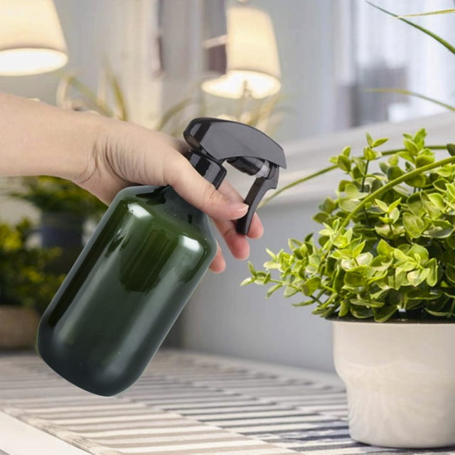 Wzzjkit Plastic Spray Bottle Fine Mist 300ml Mist Stream Refillable Reusable Portable Sprayer Leak Proof for Household Use Cleaning Solution