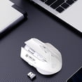 thumbnail image 1 of Wireless Bluetooth Mouse, Dual Mode Wireless Mouse, Rechargeable Silent Mouse, Adjustable DPI Office Gaming Mouse, Type C Fast Charging Mouse, Portable Computer Mouse, 1 of 8
