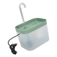thumbnail image 4 of Cat Water Fountain, Automatic Circulation  Pet Drinking Fountain PP  For Cats Transparent Turquoise, 4 of 8