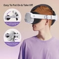thumbnail image 2 of Head Strap Compatible with Meta Quest 3, Adjustable Replacement Strap, VR Headset Strap Accessories Enhanced Support, 2 of 7