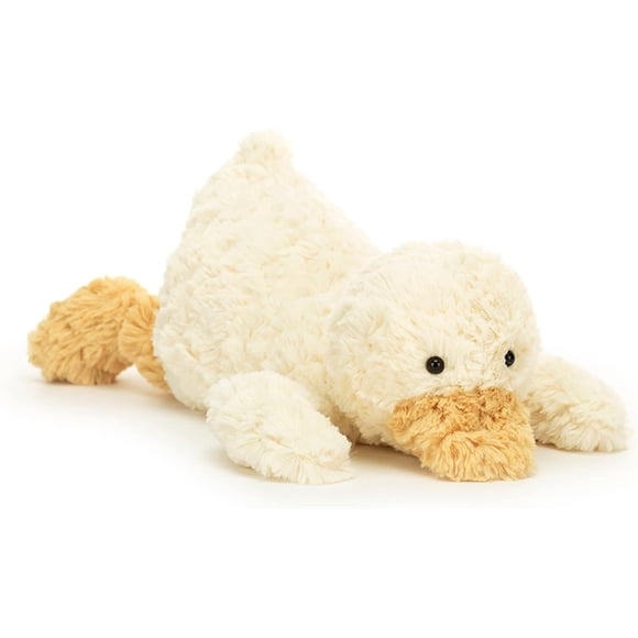 Jellycat Canard Tumblie en Peluche, Moyen 14 Pouces - Jouet en Peluche Canards et Canetons - Cadeau Classique pour Enfants