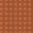 thumbnail image 1 of Ahgly Company Tapis de Zone Carré Orange Lavable en Machine, 7 Pieds Carré, 1 of 7